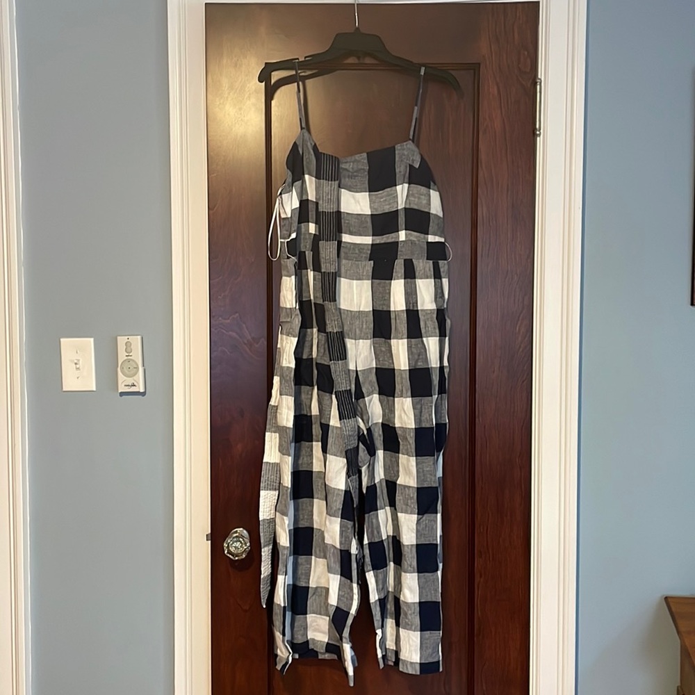 EUC J.Crew Linen Jumpsuit